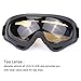 Laho UV Protection Ski Goggles Outdoor Sports Ski Glasses CS Army Tactical Military Goggles Windproof Snowmobile Bicycle Motorcycle Protective Glasses
