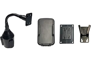 Professional Parts Warehouse Aftermarket Western Fisher SnowEx Snow Plow Controller Cup Holder Mount Kit 82006, 82007, 82014