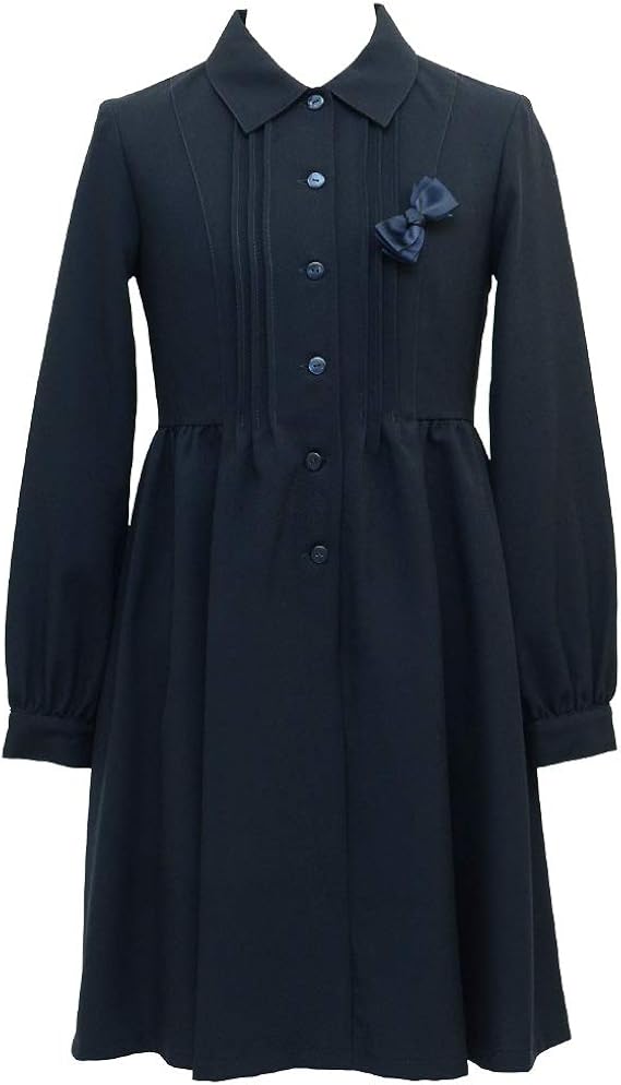 Amazon Chopin ショパン 女の子 フォーマル ワンピース 子供 長袖 ピンタックシャツワンピース 2502 ワンピース チュニック 通販