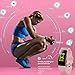MorePro Fitness Activity Tracker Heart Rate Blood Pressure Monitor, IP68 Wateproof Smart Watch with Blood Oxygen HRV Health Sleep Tracking, Smartwatch Calorie Counter Pedometer for Women Men (Pink)