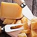 Tebery 8 Pieces Cheese Knives Set with Wood Handle, Stainless Steel Cheese Slicer Cheese Cutter Includes Cheese Knife, Shaver, Fork and Spreader