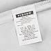Amazon Brand - Pinzon 500-Thread-Count Pima Cotton Sateen Pillow Cases - Set of 2, King, White