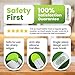 Yarmoshi Solid Stainless Steel Garlic Press Rocker - Chopper Mincer - Perfect Ginger Crusher - Revolutionary Innovative Anti Slip SILICONE HANDLES for Best Grip! (The Only one on the Market)