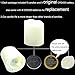 【Timer】Flickering Flameless LED Tea Light Candles,18-Batteries Included,300+ Working Hours, Electric Plastic Fake Tealights Candles, Realistic, Unscented LED Votive Candles, Yellow Light