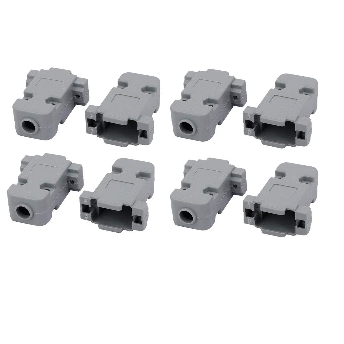 uxcell Plastic Serial Port D-Sub DB9 Connector Kit