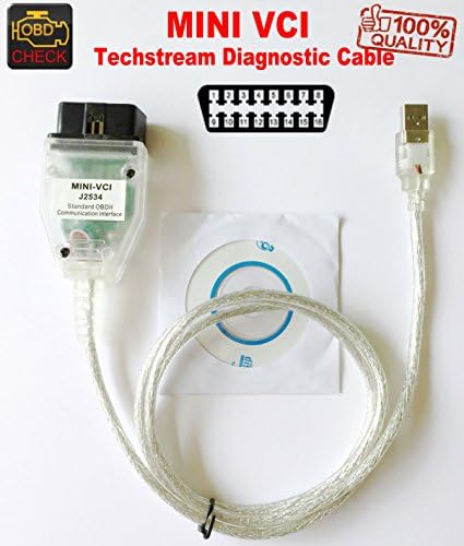 Mini Toyota TMPS Programmer VCI V12 J2534 Diagnostic OBD Code Scanner