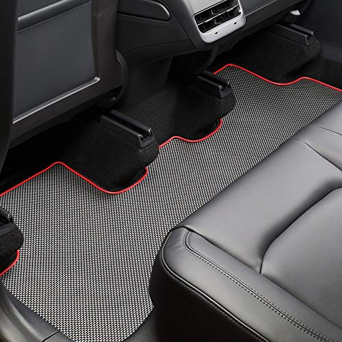 AUTAILORS 5Seat Tesla Model Y Floor Mats for 2020(Long Range)All