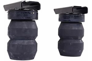 iiLentes DR2500CA Rear Axle Suspension Performance Enhancement System Bump Stops For 2003-2013 Dodge Ram 1500 2500 2WD 4WD
