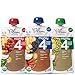 Plum Organics Mighty 4, Organic Toddler Food, Variety Pack, 4 ounce pouches (Pack of 18) (Packaging May Vary) primary