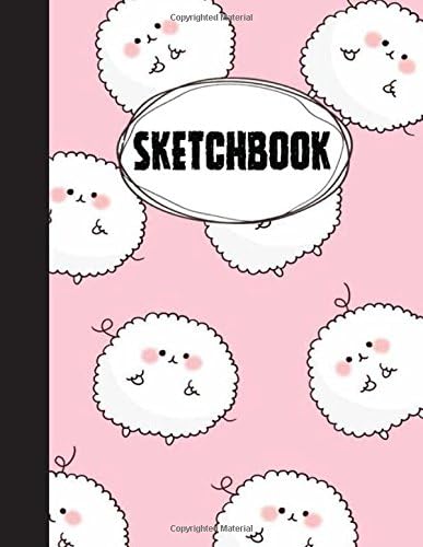 Sketchbook: Cute Fluffy : 110 Pages of 8.5" x 11" Blank Paper for Drawing, Doodling or Sketching (Sketchbooks) Paperback – October 15, 2017