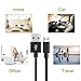 COCOFU (3Pack) Micro USB Cable, 3/6/10FT Extra Long Nylon Braided Universal Micro USB Charger High Speed Sync&Charge Cord Wire for Android, Samsung, HTC, Motorola,Sony,LG,Tablet and More (Black)
