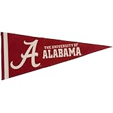 Alabama Mini Pennant - Size: 4" x 9" - Officially Licensed - 1 Pennant Per Pack