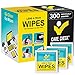 Care Check Lens Wipes, 300 Pre-Moistened Cleaning Wipes for Cameras, Laptops, Cell Phones, Eyeglasses, Other Screens and More
