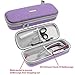 ButterFox Semi Hard Stethoscope Carry Case, fits 3M Littmann Stethoscope and Other Accessories (Purple)