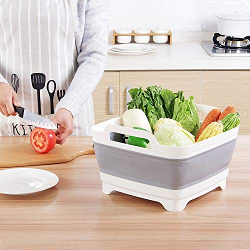 Folding Fruits And Vegetables Tray Travel Plastic Fruit Tray Kitchen