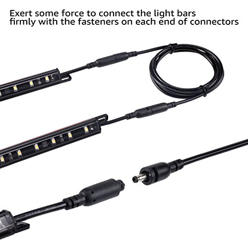 TORCHSTAR 39 Inches Interconnect Cable, Gun Safe Lighting Kit Extension Cable, Under