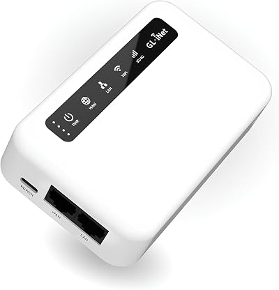GL.iNet GL-XE300 Puli 4G LTE Mobile VPN Router Portable WiFi Hotspot OpenWrt