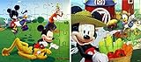 Disney Jigsaw Puzzles for Kids - Mickey Mouse 24 Piece Puzzles (Set of 2 Puzzles)