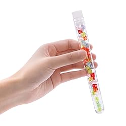 SUPERLELE 48 Pack Plastic Test Tubes with