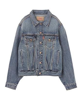 Amazon Co Jp アングリッド デニムジャケット リメイクデニムgジャン