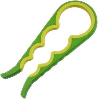 TIANOR Multi Öffner Universal Flaschenöffner für Schraubverschlüsse Deckelöffner & Dosenöffner - Öffnungshilfe & Glasöffner für Schraubgläser Gripper Deckelöffner für mehrere Größen