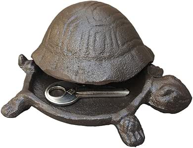 Amazon.com: Cast Iron Turtle Hide a Key - Rustic Tortoise Key Hider