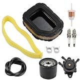 32 083 03-S Air Filter with 24 393 16-S Fuel Pump 12 050 01-S Oil Filter for Kohler SV710 SV715 SV720 SV730 SV735 SV740 Courage Engine