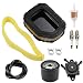 32 083 03-S Air Filter with 24 393 16-S Fuel Pump 12 050 01-S Oil Filter for Kohler SV710 SV715 SV720 SV730 SV735 SV740 Courage Engine