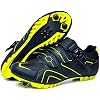 Mountain Fietsschoenen Heren,SPD MTB-fietsschoenen Racefietsschoenen Ademende Fietsschoenen Voor Buiten,Green-44