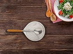 Spoon Rest,Ceramic Spoon Rest for Kitchen Counter