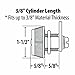 Combi-Cam 7850R-S Combination Cam Lock, 5/8