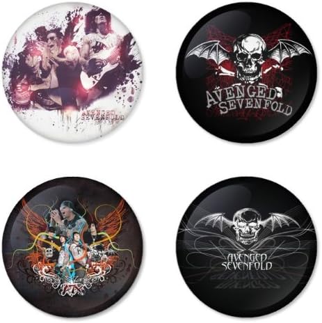 AVENGED SEVENFOLD round badges 1.75" Pinback