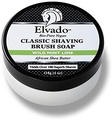 Elvado Shaving Brush Soap, Wild Mint Lime by Elvado
