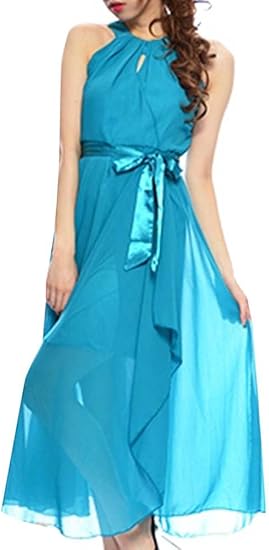 Amazon アメリカンスリーブシフォンロングドレス F ターコイズブルー ワンピース チュニック 通販 Amazon アメリカンスリーブシフォンロングドレス F ターコイズブルー ワンピース チュニック 通販