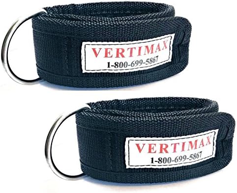 VertiMax Premium Ankle Strap Attachment Set Designed for Platforms &/or Raptors