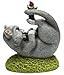 BigMouth Inc Cat Attack Garden Gnome Statue, Outdoor Lawn & Yard Figurine Sculpture Decorations, Funny Housewarming Gift for Cat Lovers