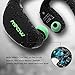 Mpow [Upgrade] A6 Bluetooth Headphones 11 Hours Playtime, IPX6 Waterproof Sport Headphones w/Mic, Wireless Running Earbuds w/CVC6.0 Noise Cancelling