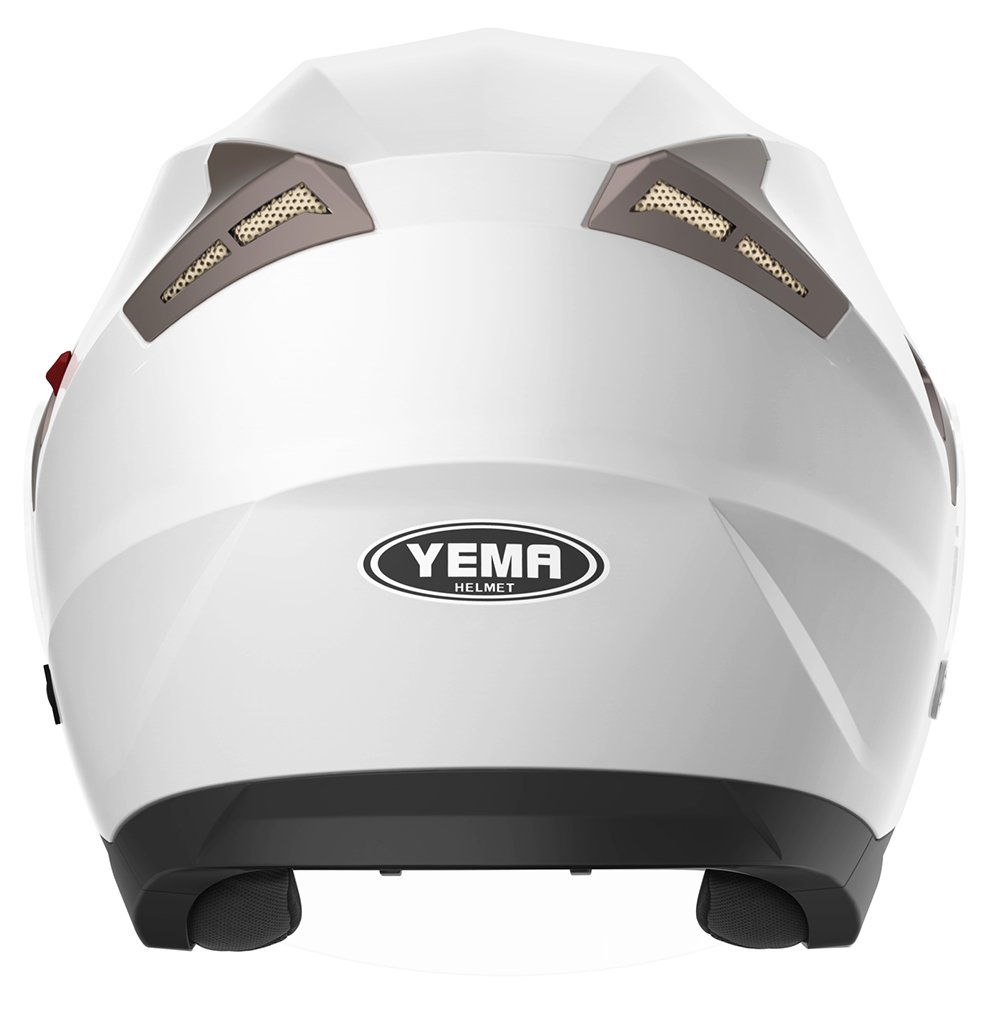 Casco Moto Aperto Jet Unisex - Modello Racer Basso Profilo, ABS, DOT, Doppia Lente, Taglie Uniche