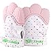 Baby Teething Mitten for Babies Self-Soothing Pain Relief and Teething Glove BPA Free Safe Food Grade Teething Mitt (Pink Color)