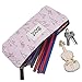 eBoot Canvas Pen Pencil Case Stationery Pouch Bag Case Cosmetic Bags, Set of 4