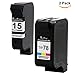 Valuetoner Remanufactured Ink Cartridge Replacement For HP 15 & HP 78 C8789FN C6615DN C6578DN (1 Black, 1 Tri-Color) 2 Pack Compatible With Deskjet 920 920c 920cvr 940 940c 940cvr 3820 Fax 1230 1230xi
