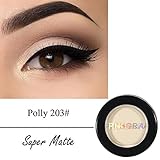 PHOERA Cosmetic Matte Eyeshadow Cream Highly Pigmented Eye Shadow Makeup Cosmetic Long Lasting Waterproof