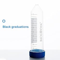 Biologix 50ml Conical Centrifuge Tubes,25Pcs