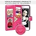Vofolen 2 in 1 Case Protective Hard Shell Magnetic Detachable Pink
