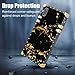 Bonoma for iPhone 14 Pro Max Case [Support Magsafe] Love Heart Pattern Magnetic Plating Electroplate Luxury Elegant Case Camera Protector Soft TPU Shockproof Protective Corner Back Cover -Black