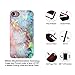 GOLINK iPhone 7 Case/iPhone 8 Case, MATTE IMD Printing Slim-Fit Anti-Scratch Shock Proof Anti-Finger Print Flexible TPU Gel Case For iPhone 7/iPhone 8 - Colorful Marble