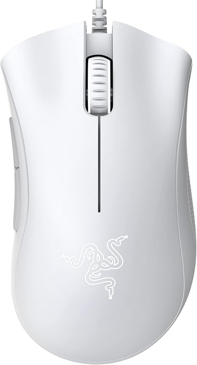 Razer DeathAdder Essential Gaming Mouse 6400 DPI 5 Programmable Buttons Mercury