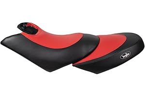 BlackTip Jetsports Seat Cover for SeaDoo 02-06 GTX 4-Tec,SC,LTD SC / 05-09 RXT, RXT-X 255/03-08 Wake 155,215/02-03 GTX DI (Red/Black)