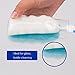 MR.SIGA Bottle Sponge Brush, Size: Dia 5.5 x 29cm - Set of 3