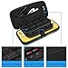 Fintie Carry Case for Nintendo Switch Lite 2019 – [Shockproof] Hard Shell Protective Cover Bag with 15 Game Card/2 Micro SD Card Slots, Inner Pocket for Switch Lite Console & Accessories, Blossomthumb 3